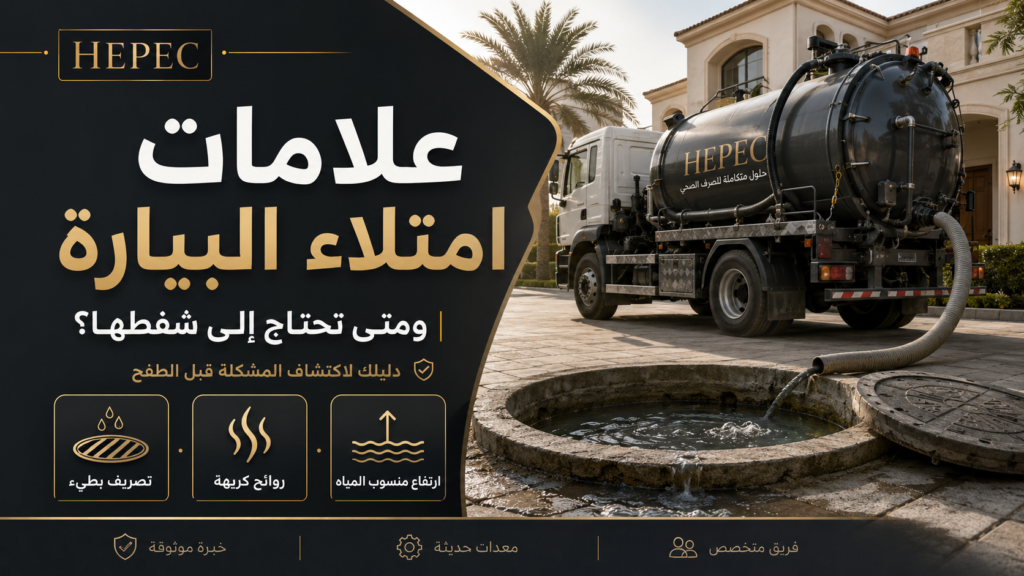 شفط البيارات الممتلئة بالرياض
