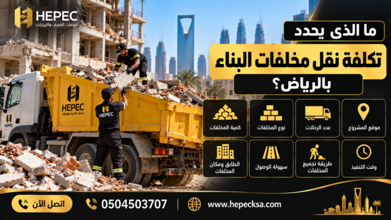 شركة نقل مخلفات البناء بالرياض